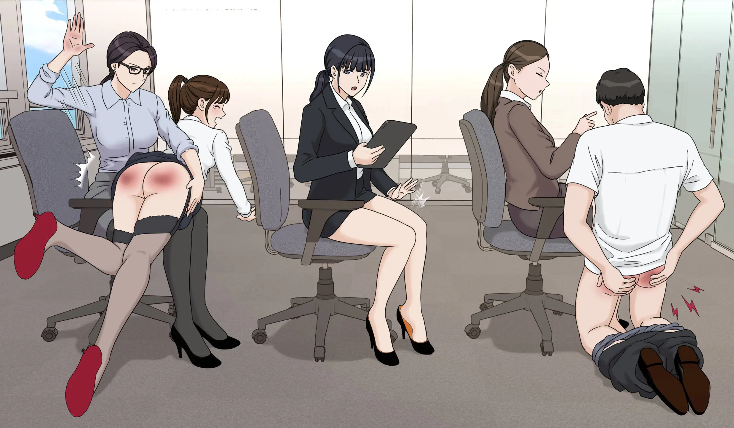My Spanking Friends